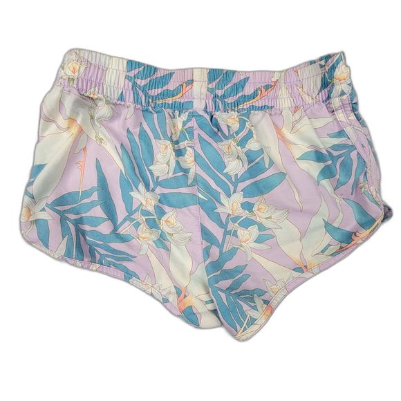 SOLD - Billabong Womens Shorts Swim Medium Floral Print - Picture 2 of 7